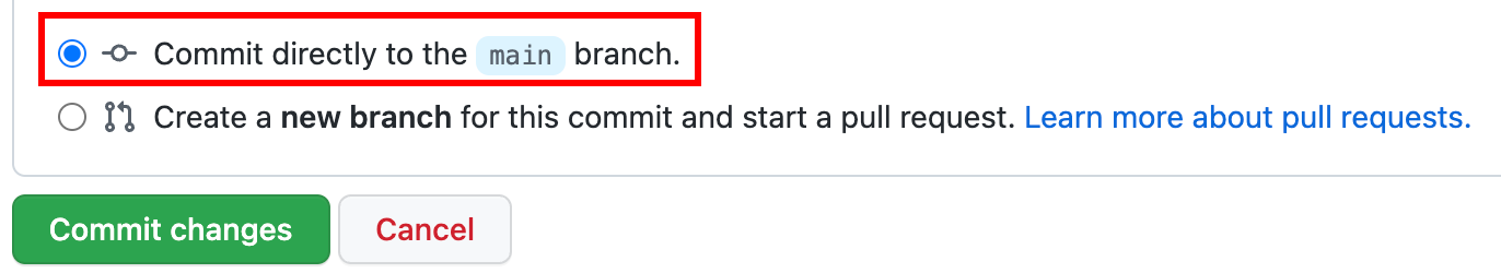 Commit Branch